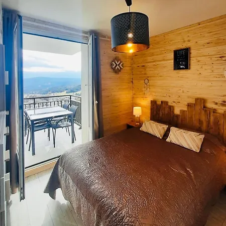 公寓 Appartement, Vue Panoramique Avec Terrasse, Parking, Aux Angles 安格勒