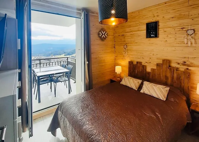 Apartamento Appartement, Vue Panoramique Avec Terrasse, Parking, Aux Angles Les Angles (Pyrenees-Orientales)